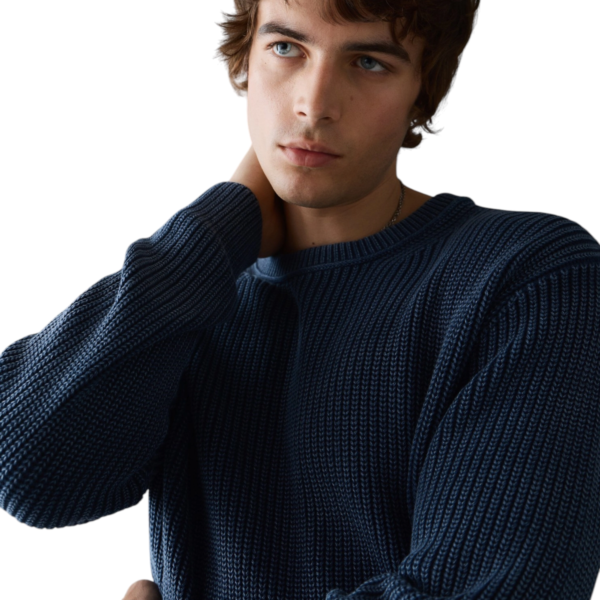 Pepe Jeans - Ανδρικό Πουλόβερ Dorian Regular Fit PM7000093-594 Μπλε Σκούρο PM7000093-594