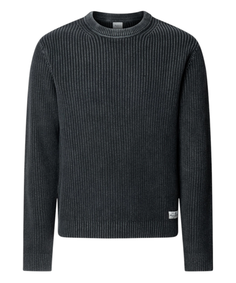 Pepe Jeans - Ανδρικό Πουλόβερ Dorian Regular Fit PM7000093-999 Μαύρο