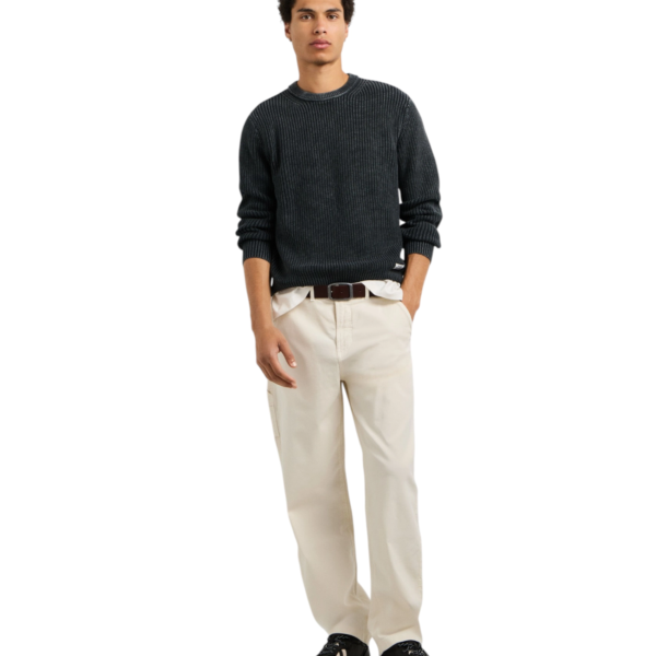 Pepe Jeans - Ανδρικό Πουλόβερ Dorian Regular Fit PM7000093-999 Μαύρο PM7000093-999