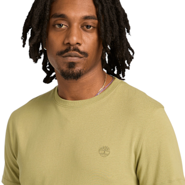 Timberland - Ανδρικό T-shirt Dunstan River Short Sleeve Tee TB0A2BPR-BQ0 Πράσινο TB0A2BPRBQ0