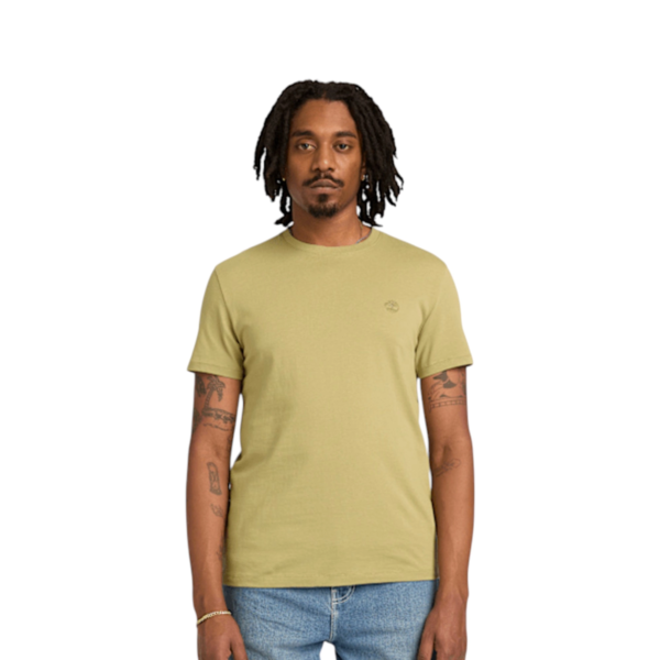 Timberland - Ανδρικό T-shirt Dunstan River Short Sleeve Tee TB0A2BPR-BQ0 Πράσινο TB0A2BPRBQ0