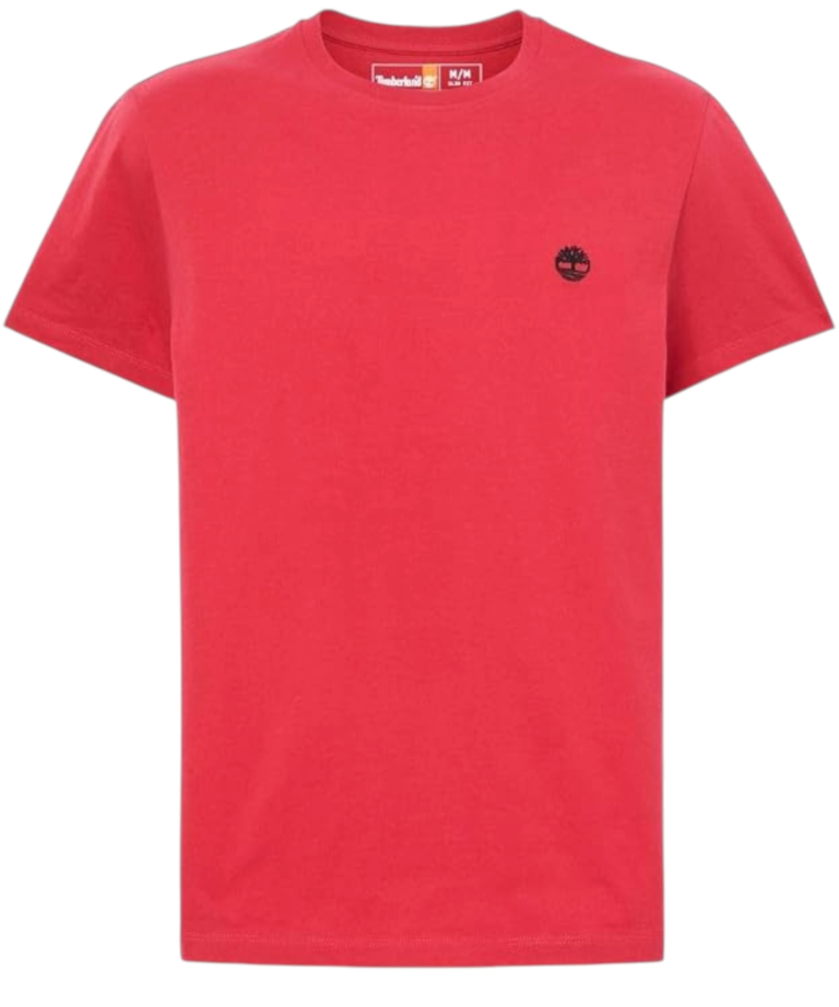 Timberland - Ανδρικό T-shirt Oyster River Logo Tee TB0A2BR3-N96 Κόκκινο