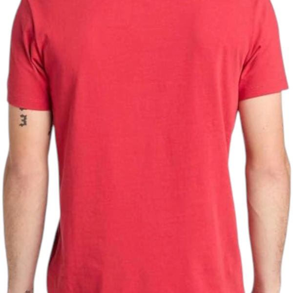 Timberland - Ανδρικό T-shirt Oyster River Logo Tee TB0A2BR3-N96 Κόκκινο TB0A2BR3N96