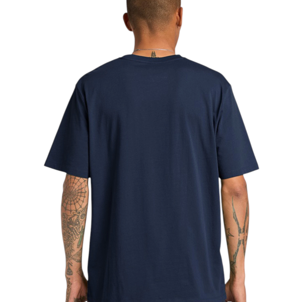 Timberland - Ανδρικό T-shirt Print Stack Logo TB0A6WWT-433 Μπλε TB0A6WWT433