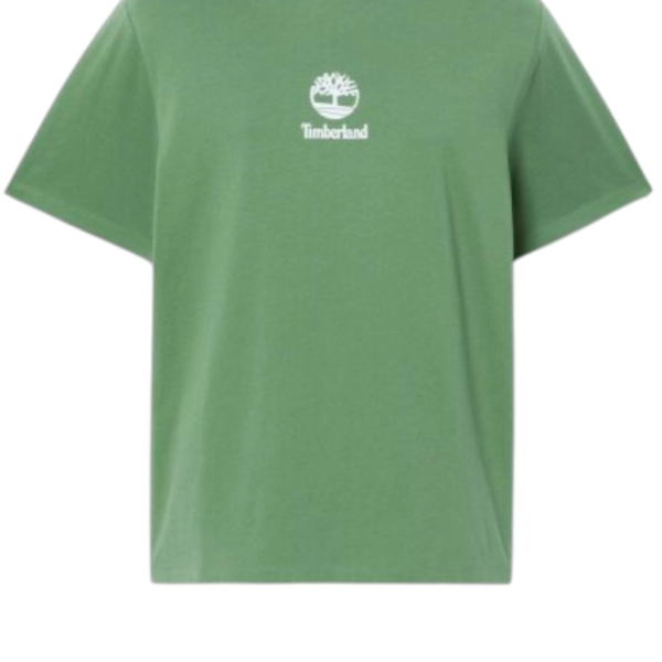 Timberland - Ανδρικό T-shirt Print Stack Logo TB0A6WWT-A6Z Πράσινο TB0A6WWTA6Z