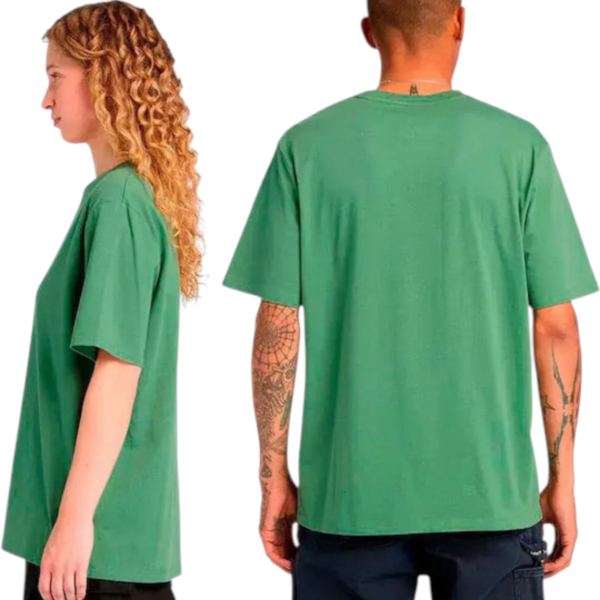 Timberland - Ανδρικό T-shirt Print Stack Logo TB0A6WWT-A6Z Πράσινο TB0A6WWTA6Z