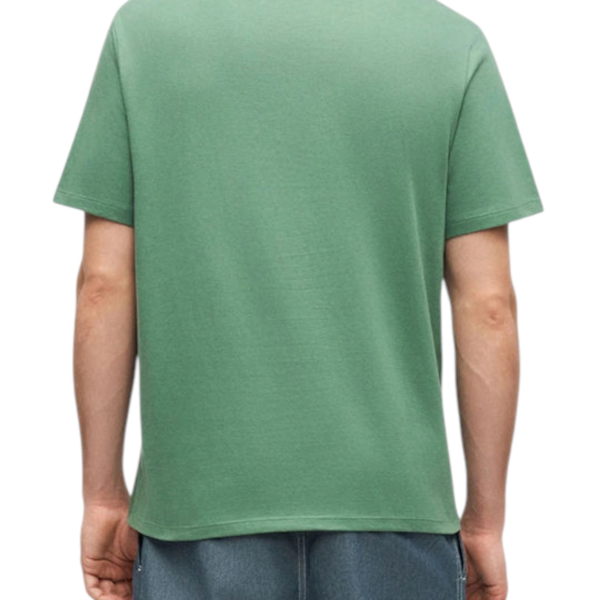 Timberland - Ανδρικό T-shirt Print Stack Logo TB0A6WWT-A6Z Πράσινο TB0A6WWTA6Z