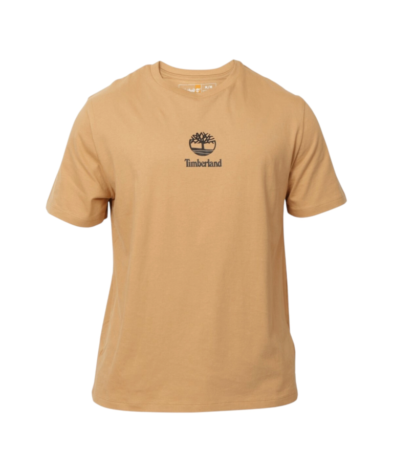 Timberland - Ανδρικό T-shirt Print Stack Logo TB0A6WWT-EH3 Καφέ