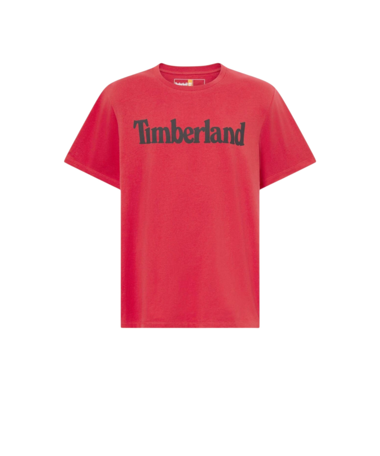 Timberland - Ανδρικό T-shirt TFO SS Linear Tee TB0A2BRN-N96 Κόκκινο