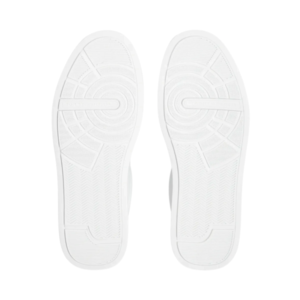 Tommy Hilfiger - Ανδρικά Sneakers Th Court Lth Detail Ess FM0FM05367-0K7 Λευκό FM0FM05367-0K7