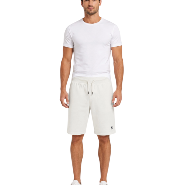 U.S. Grand Polo - Ανδρική Βερμούδα / Σορτς Brando AU03223-A0950 Λευκή AU03223-A0950