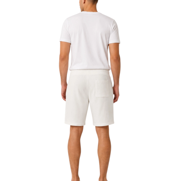 U.S. Grand Polo - Ανδρική Βερμούδα / Σορτς Brando AU03223-A0950 Λευκή AU03223-A0950