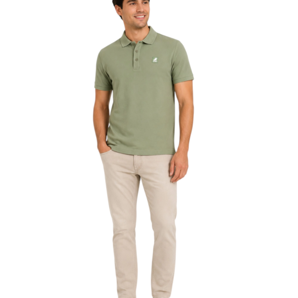 U.S. Grand Polo - Ανδρικό T-shirt Polo Frank AU03204-12100 Πράσινο AU03204-12100