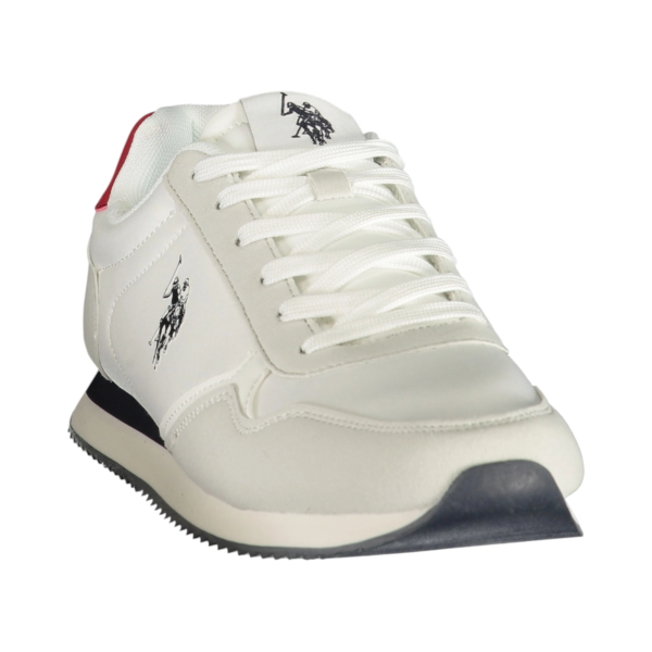 U.S. Polo Assn. - Ανδρικά Sneakers Happy HAPPY001M6NH1/WHI-RED Λευκό HAPPY001M6NH1/WHI-RED