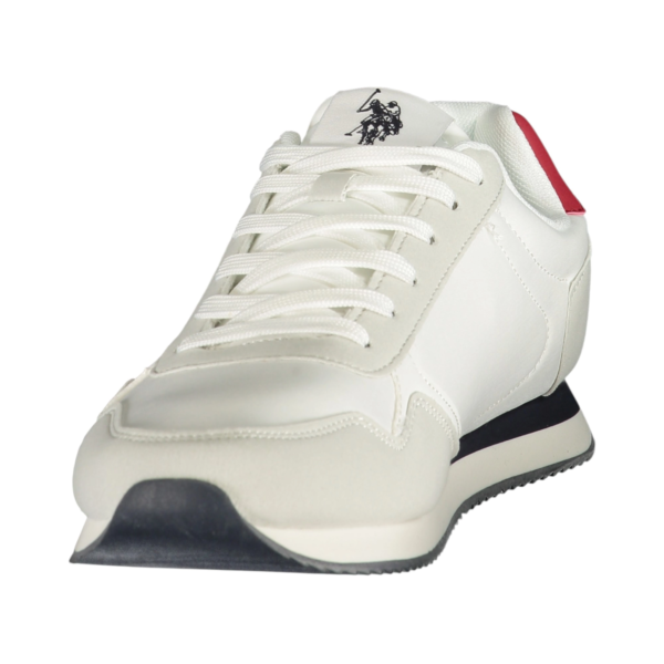 U.S. Polo Assn. - Ανδρικά Sneakers Happy HAPPY001M6NH1/WHI-RED Λευκό HAPPY001M6NH1/WHI-RED