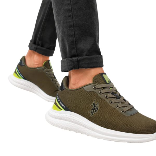 U.S. Polo Assn. - Ανδρικά Sneakers KALEB002M3MY1-MIL Χακί KALEB002M3MY1-MIL