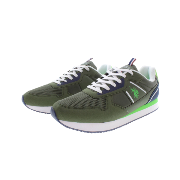 U.S. Polo Assn. - Ανδρικά Sneakers NOBIL004M3HT3-I00 Πράσινο Σκούρο NOBIL004M3HT3-I00