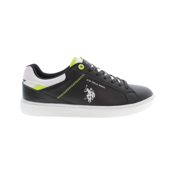 U.S. Polo Assn. - Ανδρικά Αθλητικά Παπούτσια Sneakers Rokko ROKKO001M3Y2-BLK Μαύρο