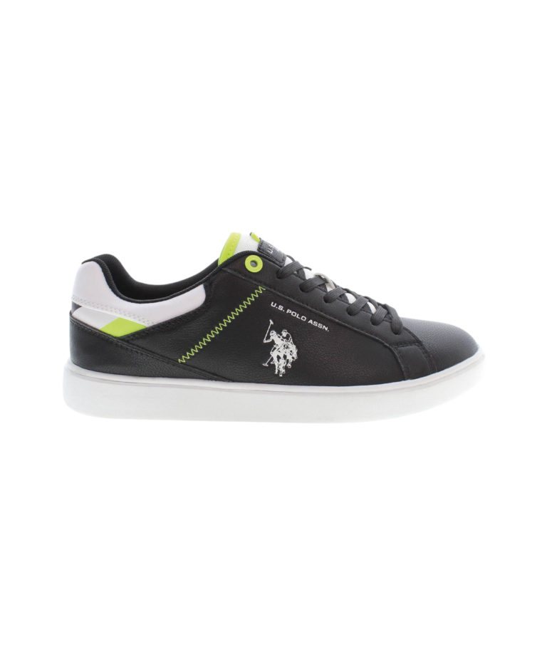 U.S. Polo Assn. - Ανδρικά Αθλητικά Παπούτσια Sneakers Rokko ROKKO001M3Y2-BLK Μαύρο