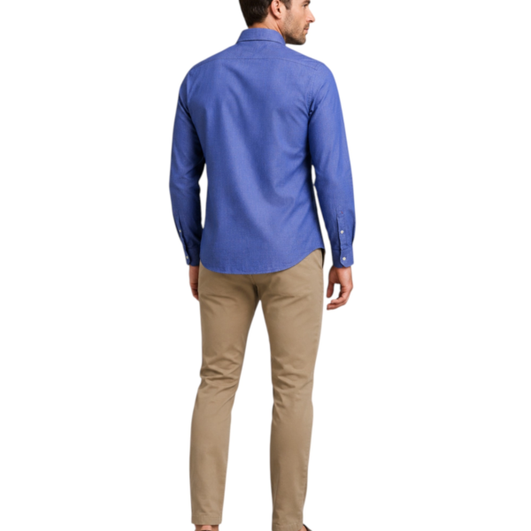 U.S. Polo Assn. - Ανδρικό Πουκάμισο Μακρυμάνικο 64027-53324-670 Μπλε 64027-53324-670