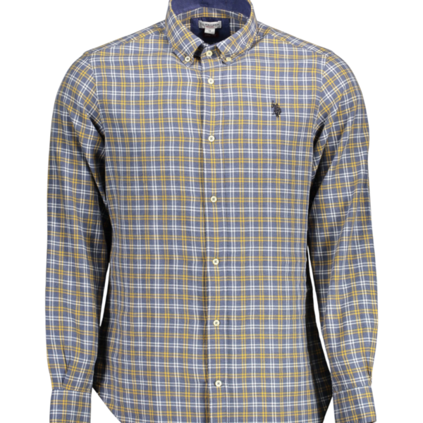 U.S. Polo Assn. - Ανδρικό Πουκάμισο Μακρυμάνικο 64060-53310-881 Μπλε 64060-53310-881