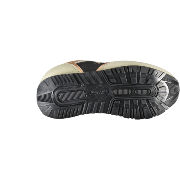U.S. Polo Assn. - Παιδικά Sneakers Nobik NOBIK010KCNH3-BLK-BEI Μαύρο/Μπεζ NOBIK010KCNH3-BLK-BEI