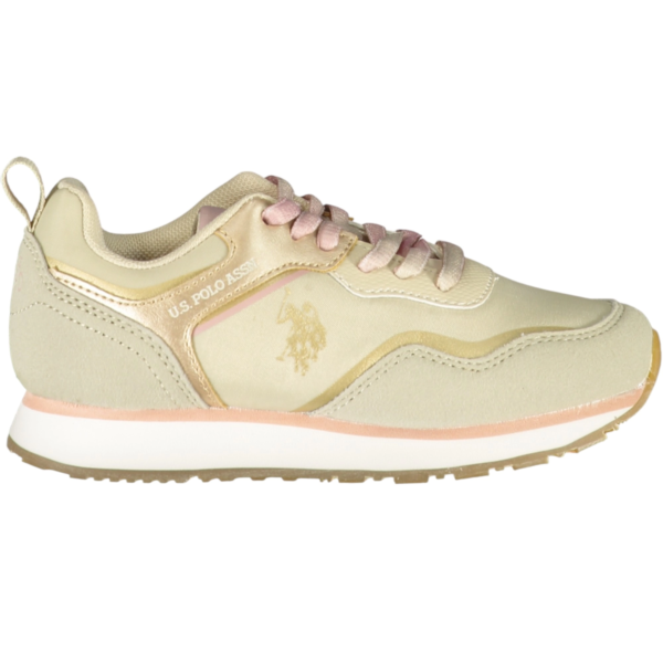 U.S. Polo Assn. - Παιδικά Sneakers Nobik NOBIK010KCNH3-LBE Μπεζ