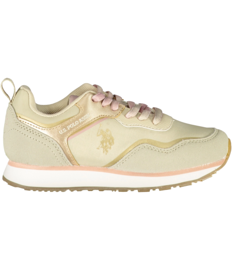 U.S. Polo Assn. - Παιδικά Sneakers Nobik NOBIK010KCNH3-LBE Μπεζ