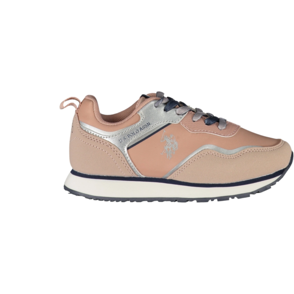 U.S. Polo Assn. - Παιδικά Sneakers Nobik NOBIK010KCNH3-PIN Ροζ