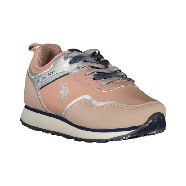 U.S. Polo Assn. - Παιδικά Sneakers Nobik NOBIK010KCNH3-PIN Ροζ NOBIK010KCNH3-PIN