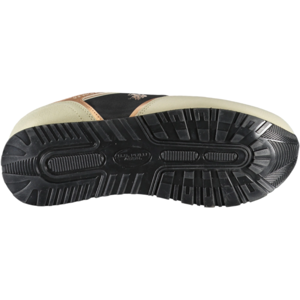 U.S. Polo Assn. - Γυναικεία Sneakers Nobik NOBIK010KCNH3F-BLK-BEI Μαύρο/Μπεζ NOBIK010KCNH3F-BEI