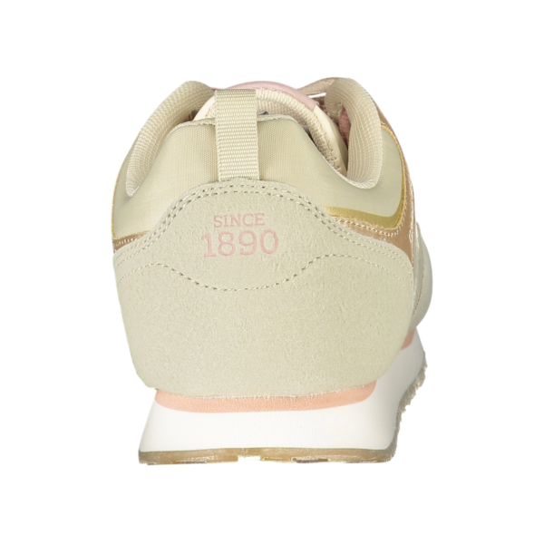 U.S. Polo Assn. - Γυναικεία Sneakers Nobik NOBIK010KCNH3F-LBE Μπεζ NOBIK010KCNH3F-LBE