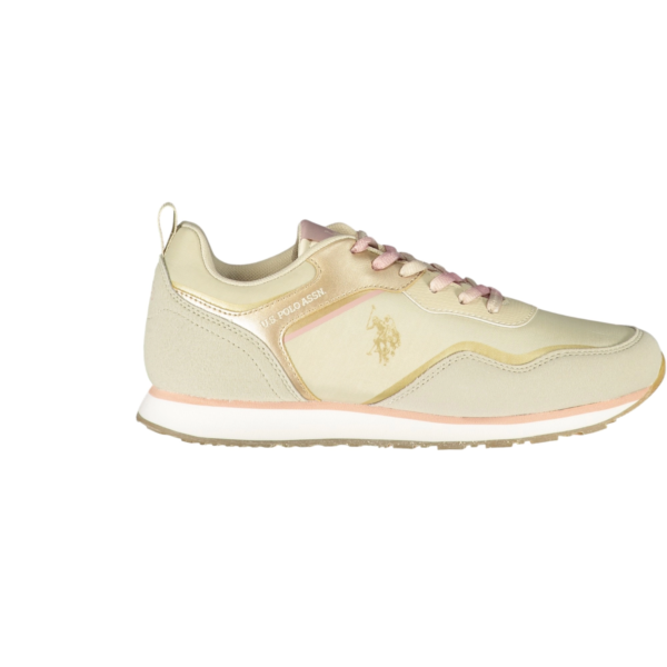 U.S. Polo Assn. - Γυναικεία Sneakers Nobik NOBIK010KCNH3F-LBE Μπεζ