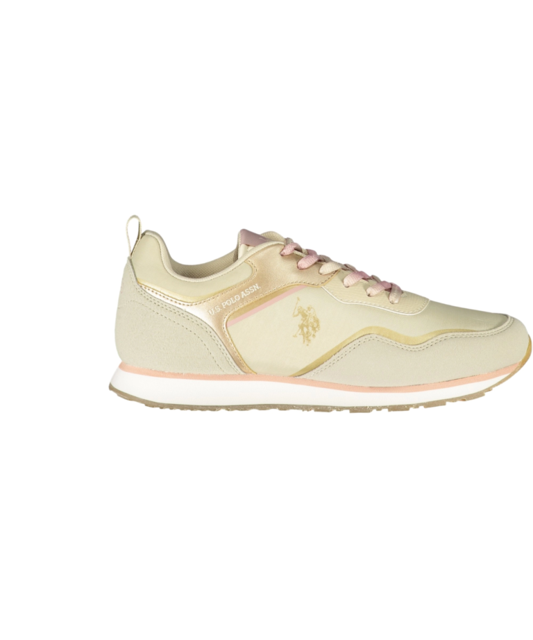 U.S. Polo Assn. - Γυναικεία Sneakers Nobik NOBIK010KCNH3F-LBE Μπεζ