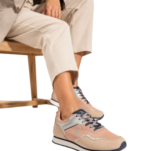U.S. Polo Assn. - Γυναικεία Sneakers Nobik NOBIK010KCNH3F-PIN Ροζ NOBIK010KCNH3F-PIN