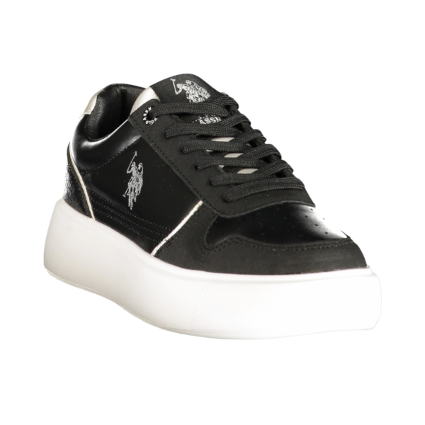 U.S. Polo Assn. - Γυναικεία Sneakers Zabry ZABRY003WEYH1-BLK Μαύρο ZABRY003WEYH1-BLK