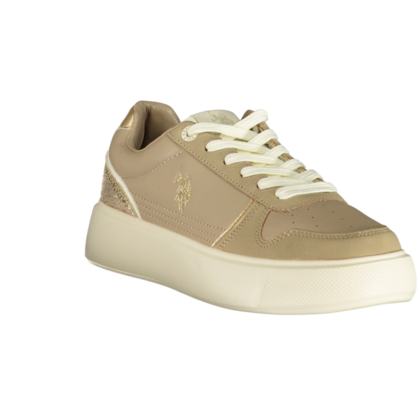 U.S. Polo Assn. - Γυναικεία Sneakers Zabry ZABRY003WEYH1-LBE Μπεζ ZABRY003WEYH1-LBE