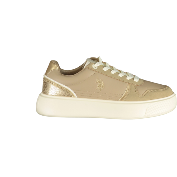U.S. Polo Assn. - Γυναικεία Sneakers Zabry ZABRY003WEYH1-LBE Μπεζ