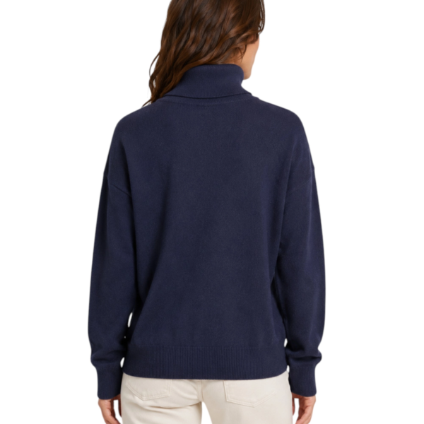 U.S. Polo Assn. - Γυναικείο Πουλόβερ Ζιβάγκο 63443-52631-179 Μπλε Ναυτικό 63443-52631-179
