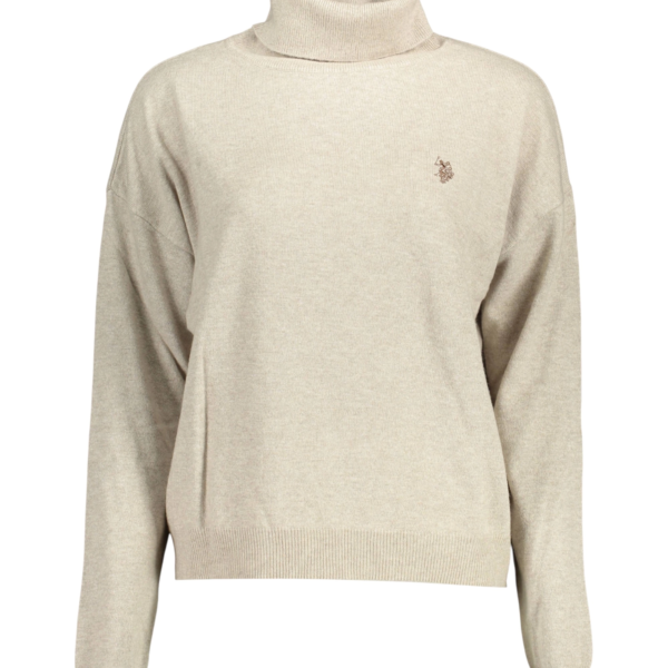 U.S. Polo Assn. - Γυναικείο Πουλόβερ Ζιβάγκο 63443-52631-362 Εκρού 63443-52631-362