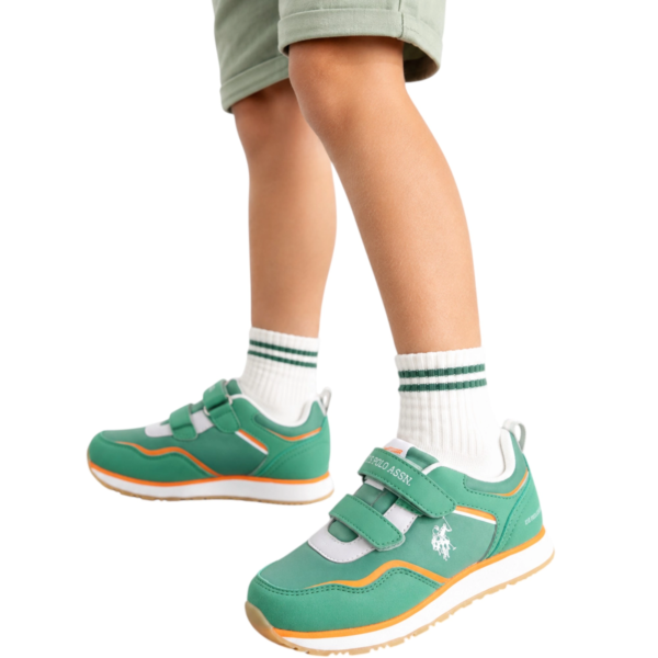 U.S. Polo Assn. - Παιδικά Sneakers NOBIK009K3NH1-MIL-O Πράσινο NOBIK009K3NH1-MIL-O