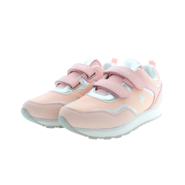 U.S. Polo Assn. - Παιδικά Sneakers NOBIK009K3NH1-SAP-SI Ροζ Απαλό NOBIK009K3NH1-SAP-SI