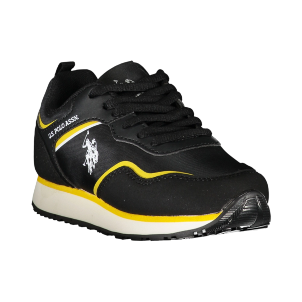 U.S. Polo Assn. - Παιδικά Sneakers Nobik NOBIK010KCNH4-BLK Μαύρο NOBIK010KCNH4-BLK