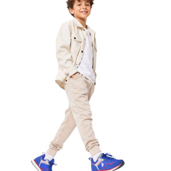 U.S. Polo Assn. - Παιδικά Sneakers Nobik NOBIK010KCNH4-BLU Μπλε NOBIK010KCNH4-BLU