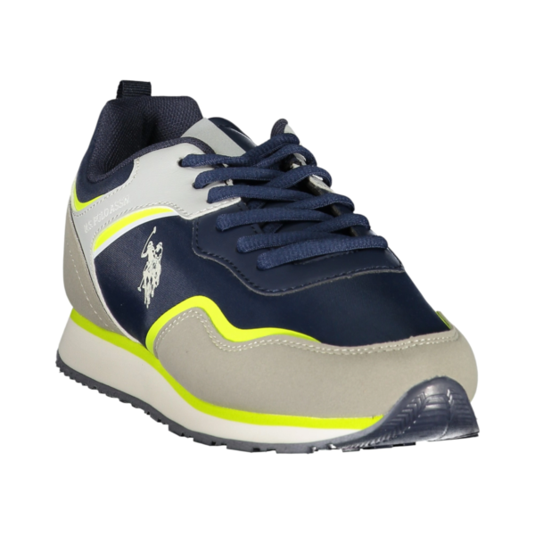 U.S. Polo Assn. - Παιδικά Sneakers Nobik NOBIK010KCNH4-DBL-GR Μπλε/Γκρι NOBIK010KCNH4-DBL-GR