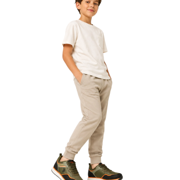 U.S. Polo Assn. - Παιδικά Sneakers Nobik NOBIK010KCNH4-MIL Πράσινο NOBIK010KCNH4-MIL