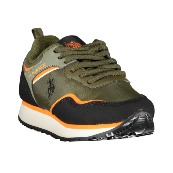 U.S. Polo Assn. - Παιδικά Sneakers Nobik NOBIK010KCNH4-MIL Πράσινο NOBIK010KCNH4-MIL