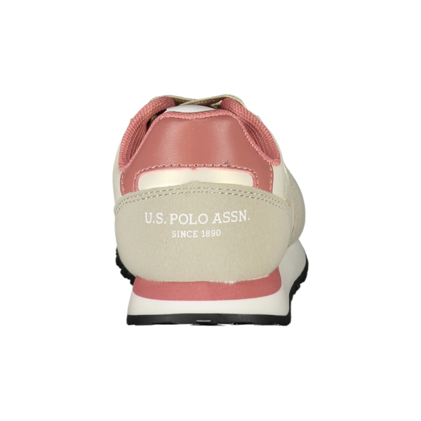 U.S. Polo Assn. - Παιδικά Sneakers Nobik NOBIK011KCNH2-BEI Μπεζ NOBIK011KCNH2-BEI