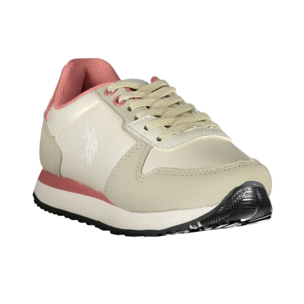 U.S. Polo Assn. - Παιδικά Sneakers Nobik NOBIK011KCNH2-BEI Μπεζ NOBIK011KCNH2-BEI