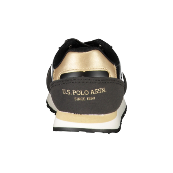 U.S. Polo Assn. - Παιδικά Sneakers Nobik NOBIK011KCNH2-BLK Μαύρο NOBIK011KCNH2-BLK